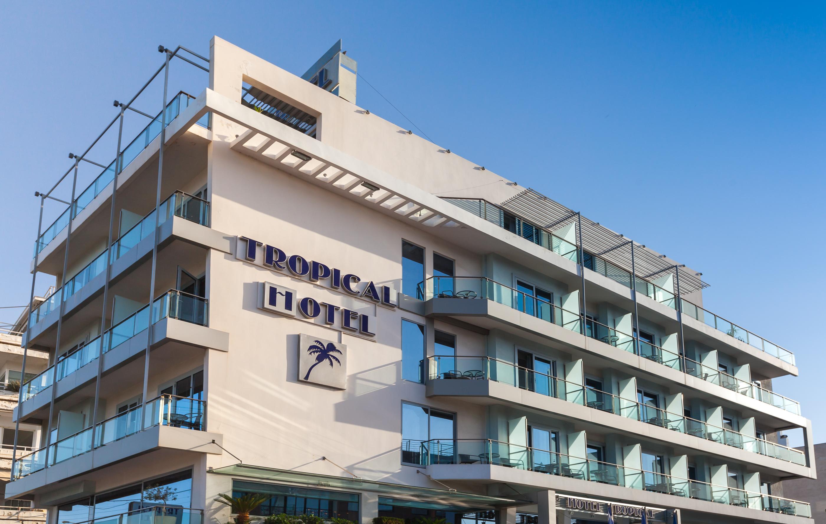 Tropical Hotel Афины Экстерьер фото